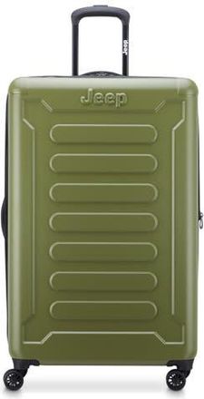 Jeep JH004C Checked-Large 28 Inch Hardside Expandable Luggage with Spinner Wheels in Avocado at Nordstrom