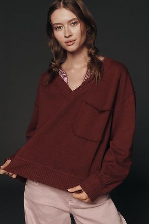 Pilcro The Montana Pocket Knit Top by Pilcro