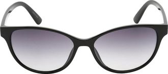 Calvin Klein Womens Calvin Klein Grey Gradient Black Sunglasses - Size: ONE size