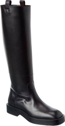 Tod's TodS Gomma 75 Leather Knee-High Boot
