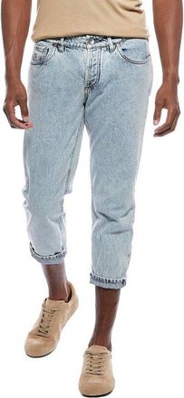 Brunello Cucinelli Light Wash Cropped Denim Trousers, Brand Size 54 (US Size 38)