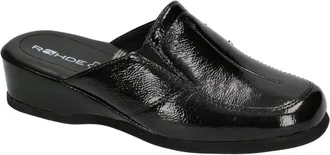 Rohde Schoenen, Dames, Zwart, 40 1/2 EU, Leer, Mandal
