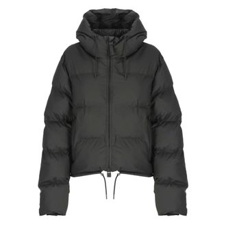 Rains Alta Puffer Jacket - - Jackets - Donna - Nero - L