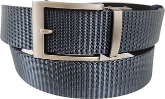 Vince Camuto Reversible Ratchet Buckle Web Belt in Navy/Black at Nordstrom Rack, Size Large/x-Large