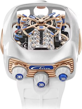 Jacob & Co. Bugatti Chiron Tourbillon Hand Wind Mens Watch BU240.95.AA.AA.A