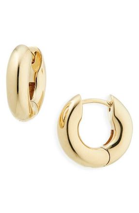 &Eacute;liou Mini Devon Huggie Hoop Earrings in Gold at Nordstrom