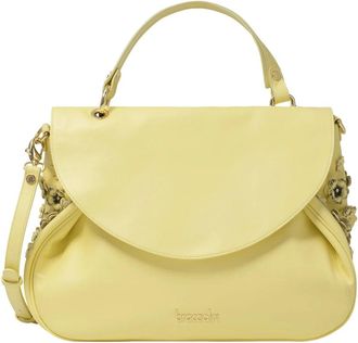 Braccialini Zelia Handtas - Dames - Tassen - Geel - Maat: ONE Size Leer