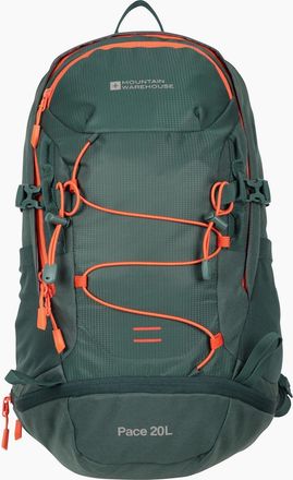 Mountain Warehouse Womens Mountain Warehouse Pace 20L Backpack - Green - Size: ONE size