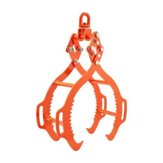 OEM Pinzas Para Levantar Piedras 710-812 Mm Pinzas Para Rocas 4 Garras Pinzas Para Troncos De Acero Capacidad De Elevaci&oacute;n De 1000 Kg Pinza Giratoria Para