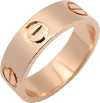 Cartier Pink Gold Pink Gold (18K) Band Ring (Pre-Owned)