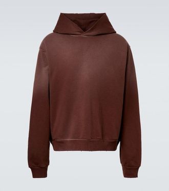 Acne Studios Felpa in jersey di misto cotone con logo