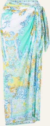 Camilla Dial Up The Tiles Multiwear Long Sarong Coverup