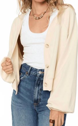 Bloomingdale's Francina Button Front Cardigan In Beige