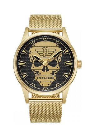 Police PEWJG2227903 Mens Watch - Gold Stainless Steel - One Size