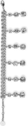 Paco Rabanne Crystal-embellished Bracelet - Silver - One Size