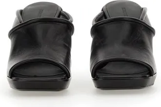 Khaite The Stagg Sandals - Black