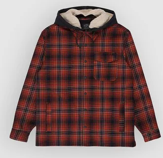 Billabong Furnace Bonded Flannel Hemd rot