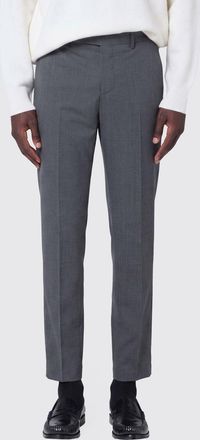 Pantaloni Torino Pantaloni slim fit in lana vergine con chiusura decentrata