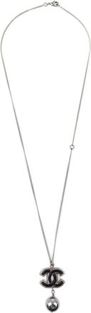 Chanel 2013 CC logo necklace - women - Silver Plated - One Size