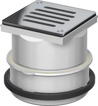 Aco Aco Pieza Accesoria Meku 110x110/k3 Pe/rejilla Ranurada V2a/atornillada, 5150.81.22