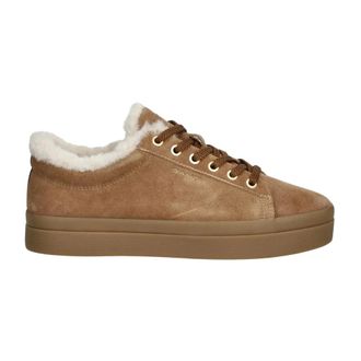 GANT Avona Sneaker - Dames - Schoenen - Bruin - Maat: 42 EU Leer
