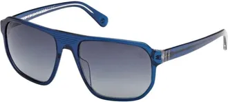 Timberland Pilot Zonnebril - Heren - Zonnebrillen - Blauw - 61 MM - Accessoires