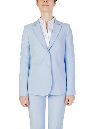 Sandro Ferrone LichtblauwePantalonpak Aangepaste Lange Mouwen Pak