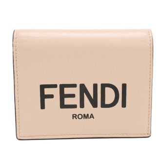 Fendi Pink Leather Wallet (Bi-Fold) (Pre-Owned)