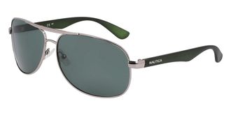 Nautica N2245S 030 Mens Sunglasses Gunmetal Size 63