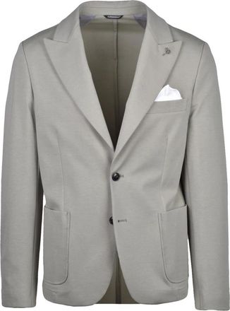 Daniele Alessandrini Stondata Jacket - Heren - Business blazers - Groen - XL - Katoen - Kostuums