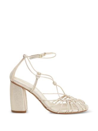 Forte_Forte Leder-Absatzsandalen