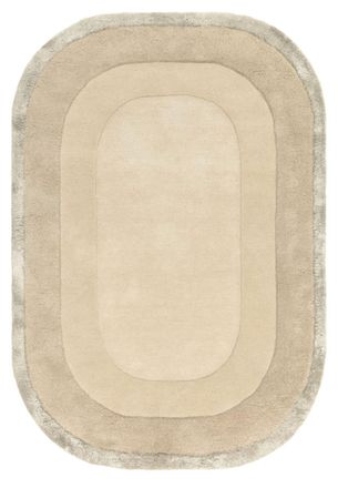 Novatrend Alfombra tufted a mano en lana beige 200x290 cm