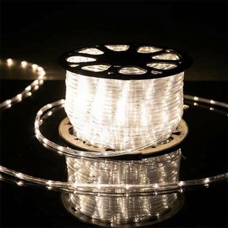 OEM Guirnalda De Luces Led De 220 V Y 50 M, Ip44 - Recortable - 50 M / Blanco Fr&iacute;o - Silumen