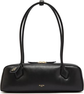 Alaia Le Teckel Medium Grained Leather Shoulder bag - Black - One Size