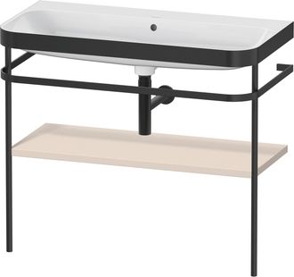 Duravit Set Duravit Happy D.2 Plus Con Soporte Met&aacute;lico, 975x490mm, Sin