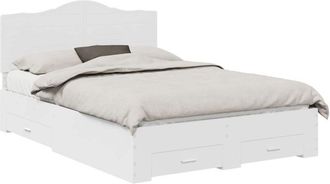 vidaXL Estructura De Cama Con Caj&oacute;n 140 X 200 Cm Madera De Ingenier&iacute;a Vidaxl