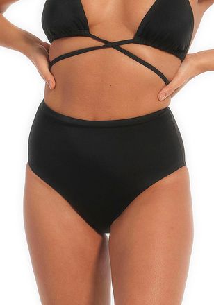 Magic Bodyfashion Highwaist-Bikini-Hose MAGIC BODYFASHION Bikini Shaper, Damen, Gr. XL, N-Gr, schwarz, Obermaterial: 80% Polyamid, 20% Elasthan, unifarben, Badehosen Hi