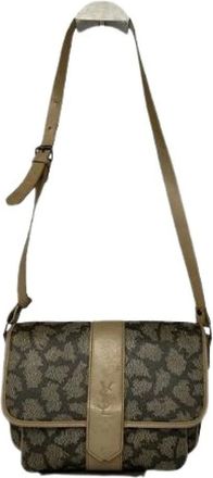 Saint Laurent Pre-owned Cross Body Bags, female, Multicolor, Size: ONE SIZE Pre-owned Leather Shoulder Bag