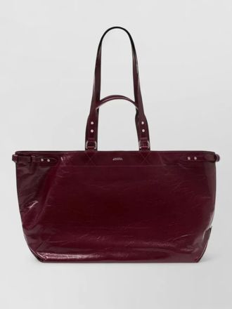 Isabel Marant winna leather shoulder tote bag