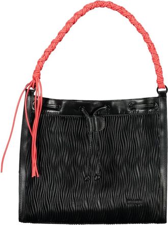 Desigual Litio Harlan Convertible Rugzak - Dames - Rugzakken - Zwart - ONE Size - Polyester - Tassen