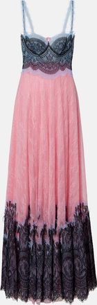 Costarellos Gallie lace gown