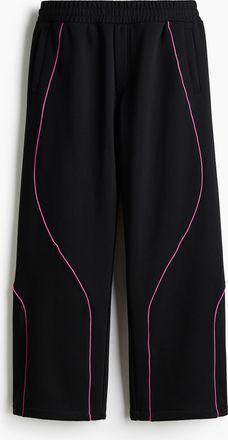 H&M Sweatpants in Relaxed Fit - Schwarz