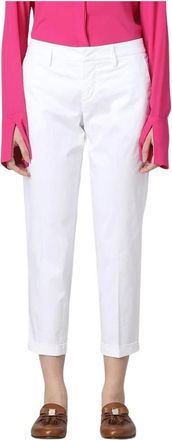 Fay Dames, Broeken, Wit, Maat: W33