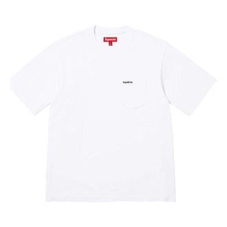 SUPREME SS26 S/S Pocket T-Shirt White SUP-SS26-141-WHT