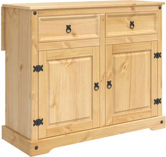 vidaXL Juego De Isla De Cocina 2 Uds. Cera De Miel 112 X 70 X 91,5 Cm Vidaxl