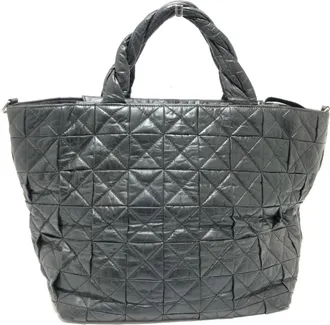 Chanel Black Handbag Tote Bag (Pre-Owned)