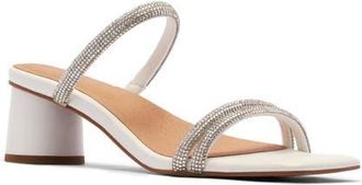 FRANKiE4 Robbie Sandal in Soft White Crystal at Nordstrom, Size 6.5
