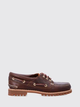 Timberland Mocassini da barca Authentic in pelle liscia con suola in gomma