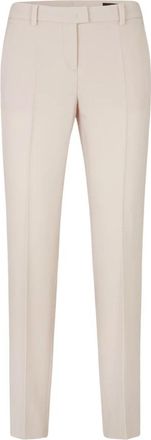 Windsor Dhe 606T Windsor Broek - Dames - Slim Fit Broeken - Wit - M - Broeken