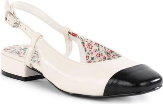 BC Footwear Dollface Slingback Pump in Off White at Nordstrom, Size 10